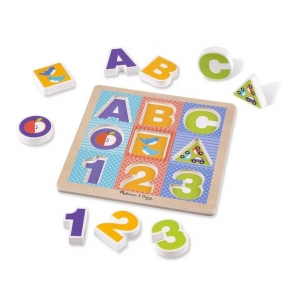 Melissa and Doug ABC Chunky - Дървен пъзел
